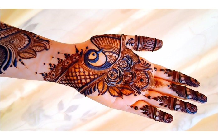 Royal Front Hand Mehndi Design