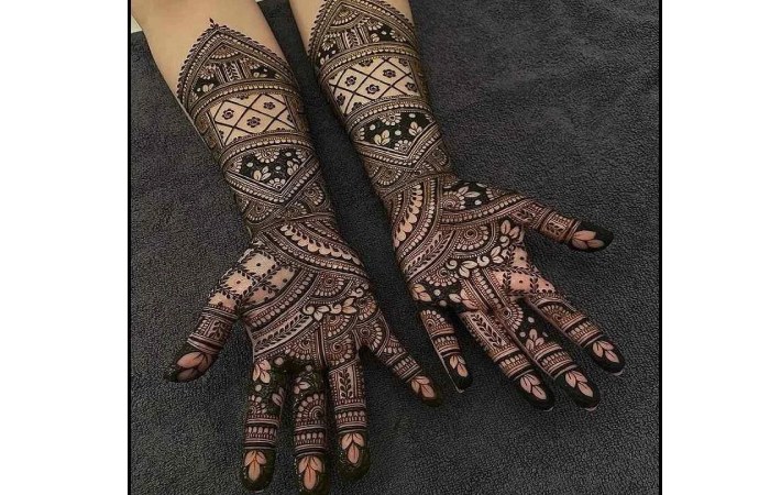 Mehndi Simple Design Photo