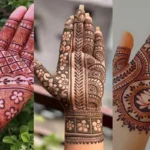 Right Hand Mehndi Design Simple