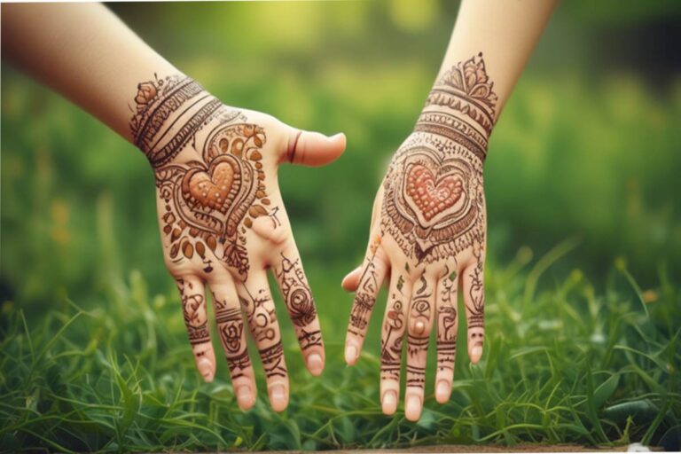 Simple mehndi designs for kids