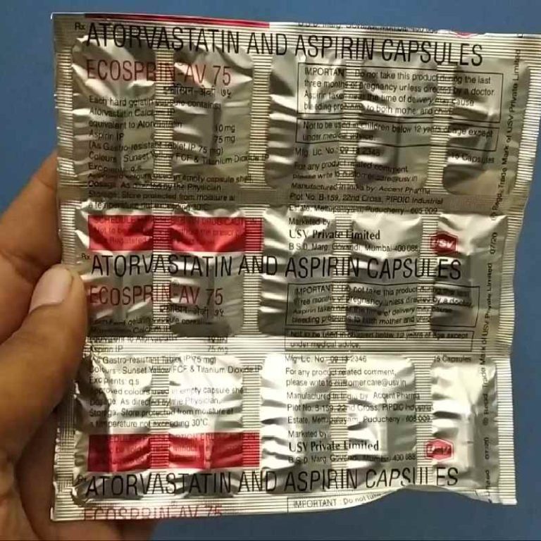 Ecosprin Av 75_20 Uses In Hindi